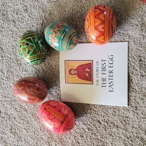 Wooden Easter Eggs